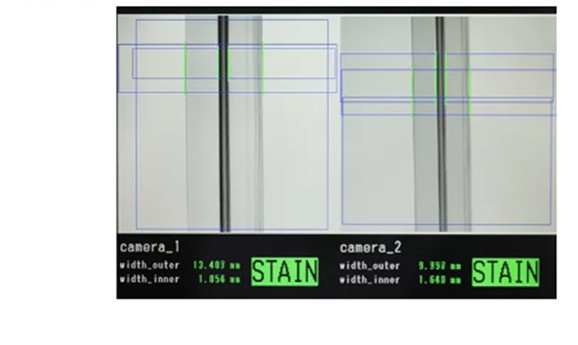 Takebishi online production inspection camera system
